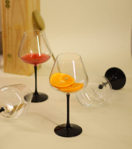 Colored Stem Wine Glass