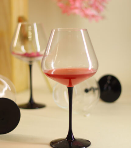 Colored Stem Wine Glass