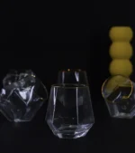 Golden Rim Drinking Glasses